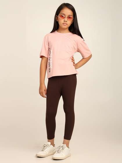 Robinbosky Girls
                    Stretchable Ankle-Length Leggings