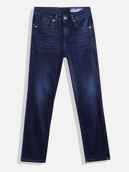 JUNIOR KILLER Boys
                      Straight Fit Mid-Rise Light Fade Jeans