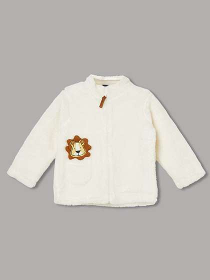 Juniors by Lifestyle
                    Boys Graphic Printed Round Neck Cotton Front-Open
                    Sweatshirt