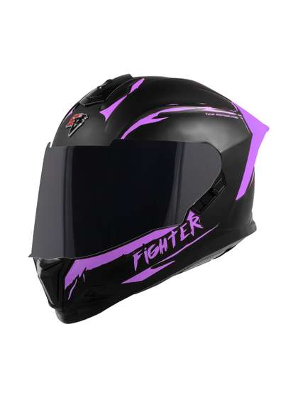 Steelbird Graphic
                    Printed Scratch Resistant Open Face Motorbike
                    Helmet