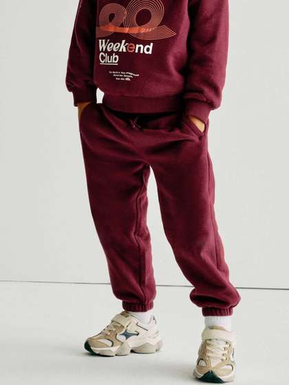 Marks & Spencer Boys
                    Mid-Rise Cotton Rich Drawstring Joggers