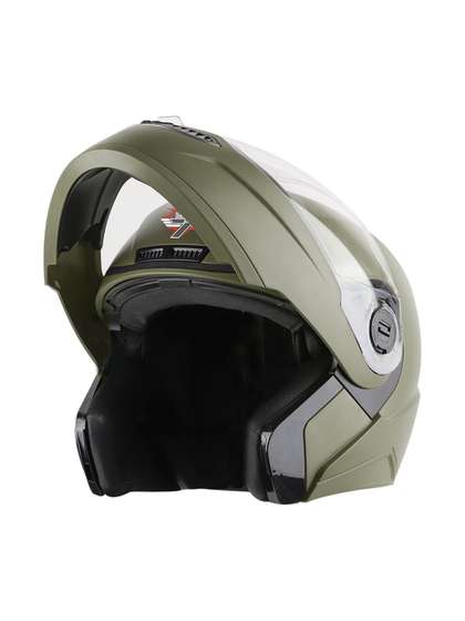 Steelbird SBA 7 Dashing
                    Flip-Up ISI Certified Scratch-Resistant Motorbike
                    Helmet