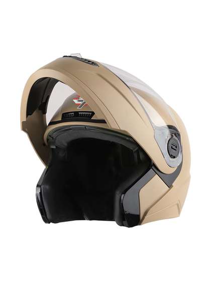 Steelbird Men SBA 7
                    Dashing Flip-Up ISI Certified Scratch-Resistant
                    Motorbike Helmet