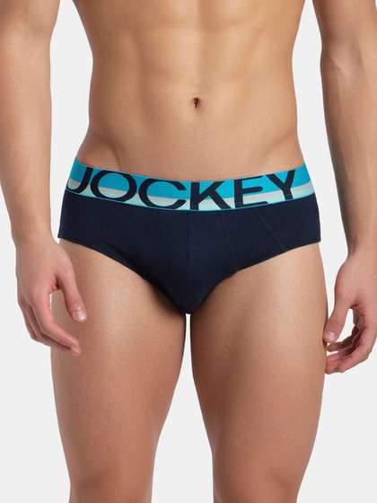 Jockey Super Combed
                        Cotton Solid Brief With Ultrasoft Waistband -
                        FP01