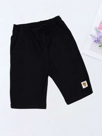 Pantaloons Junior Boys
                    Mid-Rise Drawstring Shorts