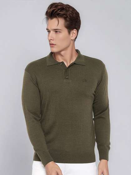 98 Degree North
                          Men Open Knit Shirt Collar Pullover
