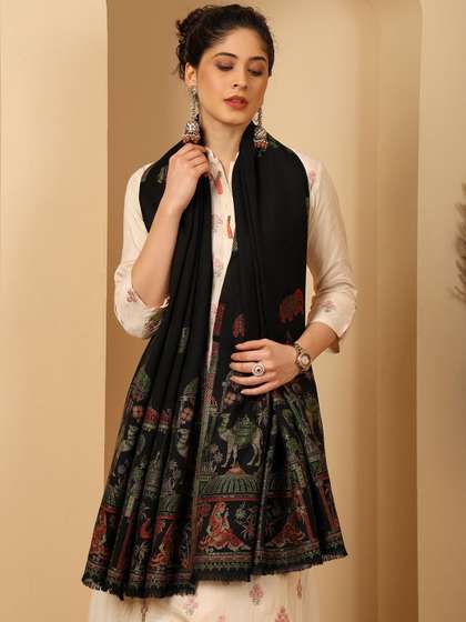 Tweedle Ethnic Motifs
                      Printed Shawl