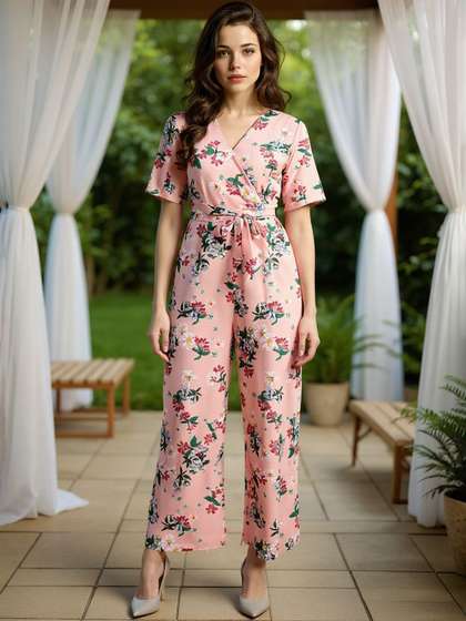 SZN Printed Basic
                        Jumpsuit