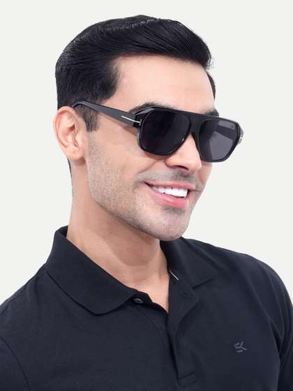 HAMILTANO WINSTON Men UV
                    Protected Rectangle Sunglasses SKU225