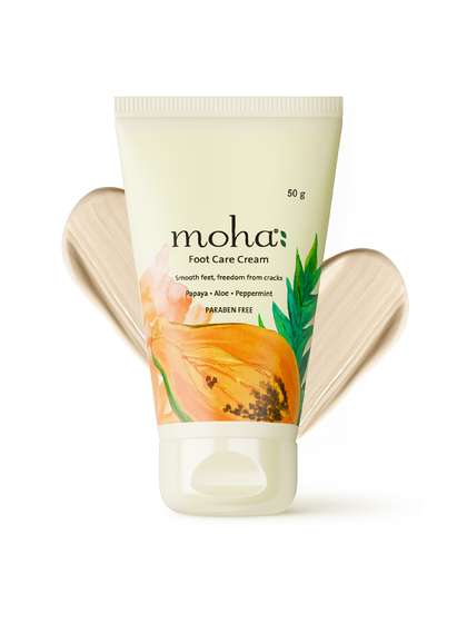 moha Cracked Heels
                          & Detoxify Foot Care Cream With Papaya
                          & Aloe- 50g