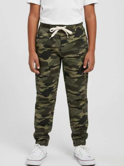 Biglilpeople Boys
                    Camouflage Printed Trousers