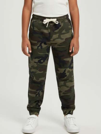 Biglilpeople Boys
                    Camouflage Printed Trousers