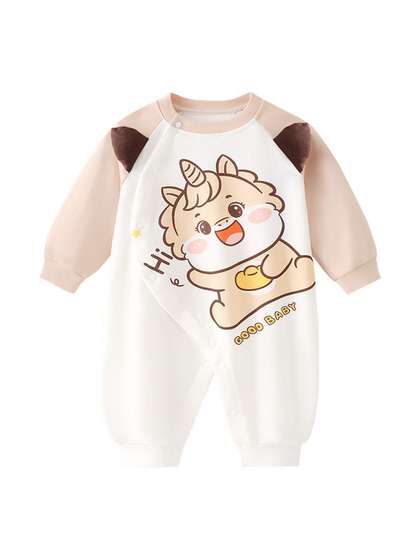 StyleCast x Revolte
                      Infant Boys Printed Cotton Rompers