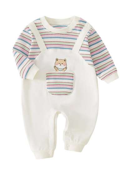 StyleCast x Revolte
                    Infants Boys Printed Cotton Rompers