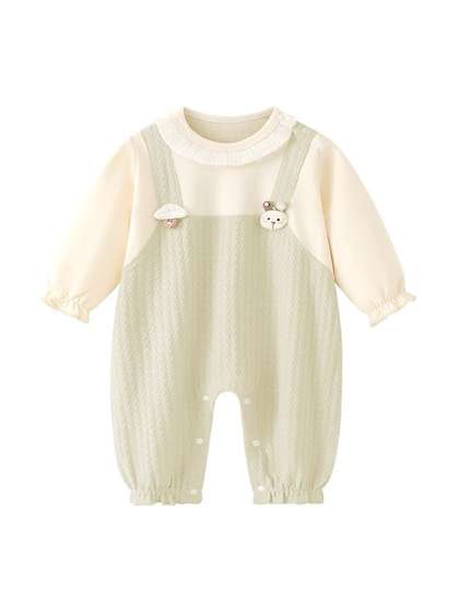 StyleCast x Revolte
                    Infant Girls Cotton Rompers