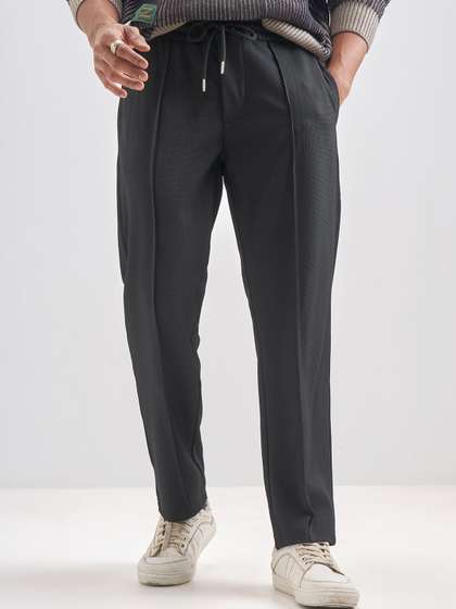 HIGHLANDER Men
                        Mid-Rise Relaxed Fit Trousers