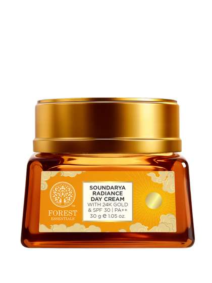 Forest Essentials
                        Soundarya Anti Aging Radiance Cream With 24K
                        Gold & SPF30 PA++ - 30g