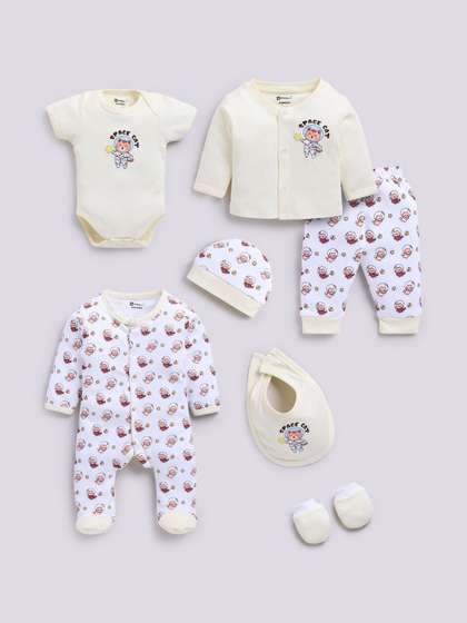 Moonkids Infant Pack Of
                    7 Baby Apparel Gift Set