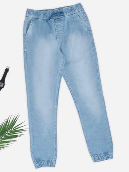 Pantaloons Junior Boys
                    Regular Fit Mid-Rise Light Fade Jeans