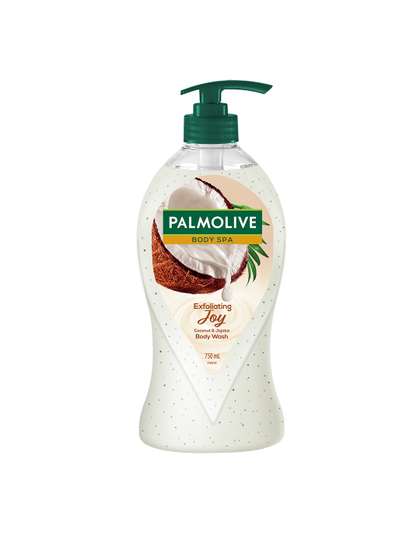 Palmolive Body Spa
                          Exfoliating Joy Body Wash with Coconut &
                          Jojoba - 750 ml