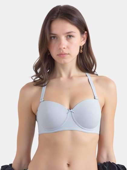 BEWILD Women Lightly
                        Padded Seamless Balconette Rapid-Dry Push Up
                        Bra