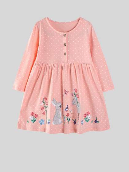 LULU & SKY Girls
                      Printed Nightdress