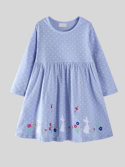 LULU & SKY Girls
                      Printed Nightdress