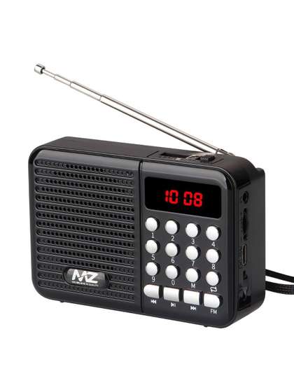 MZ FM Super Radio
                        Speakers with Bluetooth/USB/Aux/TF Card 5W Power
                        & 1200mAh Battery