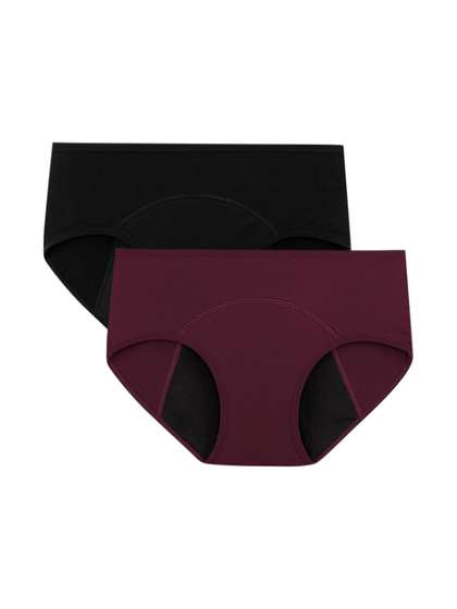 Diving Deep Pack Of 2
                      Cotton Leak-Proof Period Panty Briefs