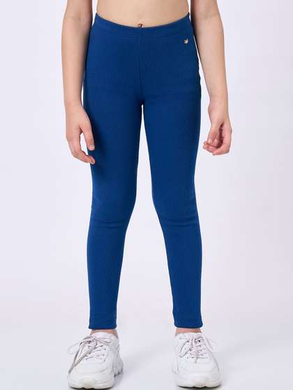 Ed-a-Mamma Girls Cotton
                    Mid-Rise Leggings