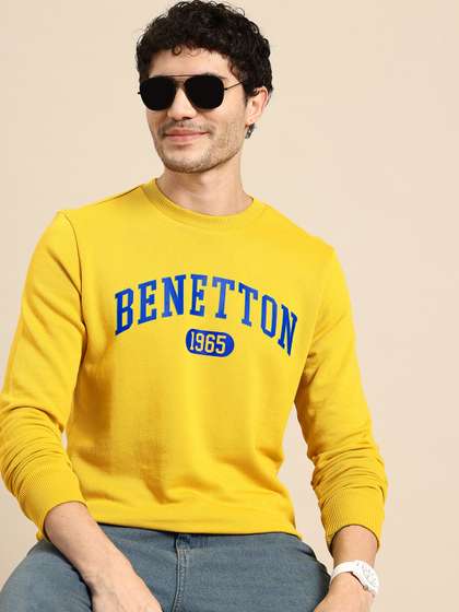 United Colors of
                        Benetton Brand Logo Printed Sweatshirt
