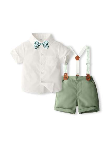 StyleCast x Revolte Boys
                    Shirt with Shorts