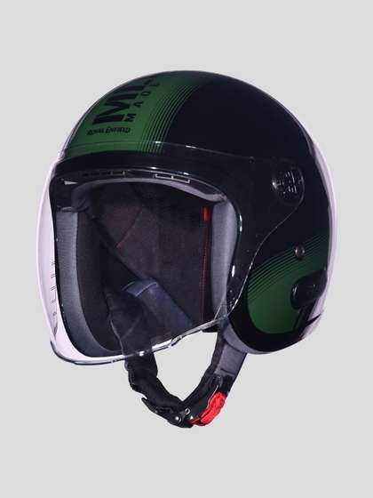 Royal Enfield Graphic
                      Printed Scratch Resistant Open Face Helmet
