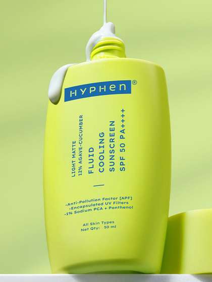 Hyphen Fluid Cooling
                        Sunscreen SPF50 PA++++ - Ultra Lightweight 8 Hrs
                        Protection-50ml