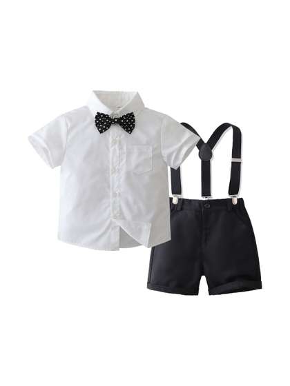 StyleCast x Revolte Boys
                    Shirt with Shorts