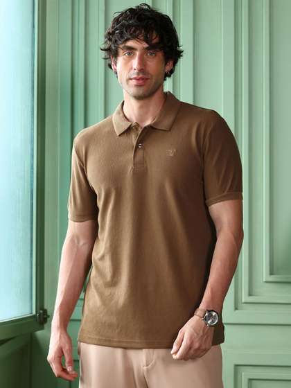 CAHOOT Men Polo Collar T-shirt