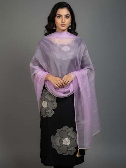 Sangria Women
                        Tasseled Border Ethnic Dupatta