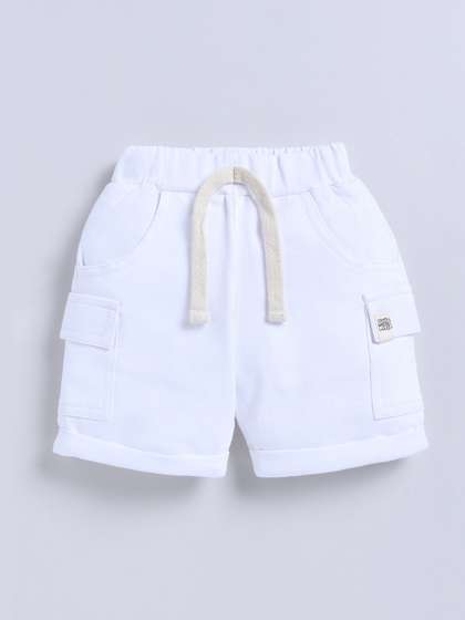 LITTLE NINJA Boys Denim
                    Cargo Shorts