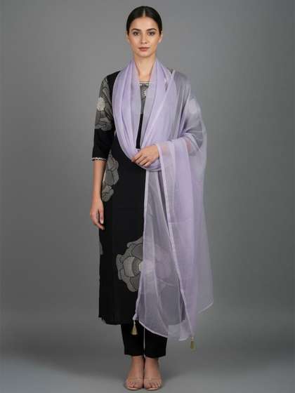 Sangria Women Tasseled
                      Border Dupatta