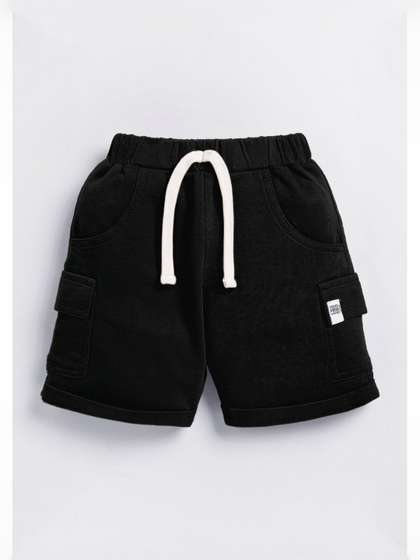 LITTLE NINJA Boys Denim
                    Cargo Shorts