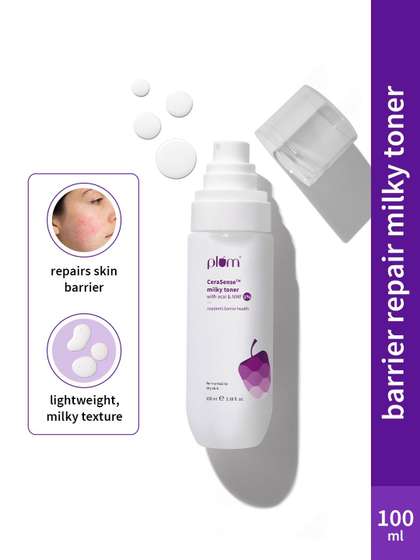 Plum CeraSense Milky
                    Toner With Ceramides & Peptides- 100 ml