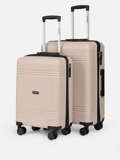 Priority Set of 2
                        Textured 360 Degree Rotation Hard-Sided Trolley
                        Bags