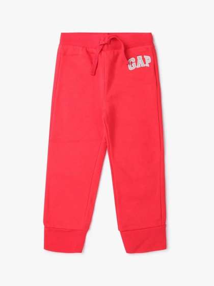 GAP Boys Logo Detail
                    Relaxed-Fit Mid-Rise Joggers