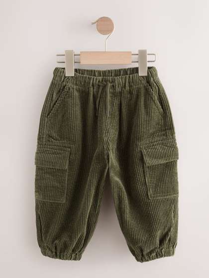 NEXT Boys Corduroy Cargo
                    Styles Pure Cotton Trousers