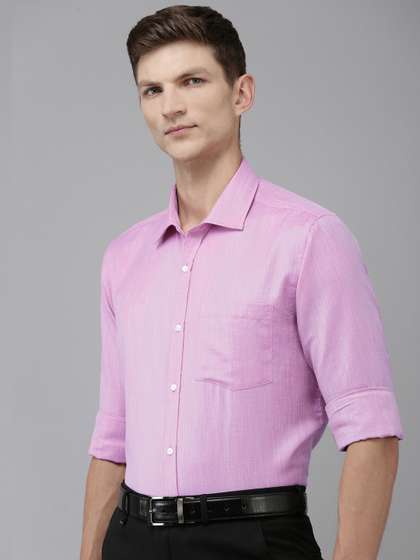 Park Avenue Slim Fit
                        Self Design Textured Formal Shirt