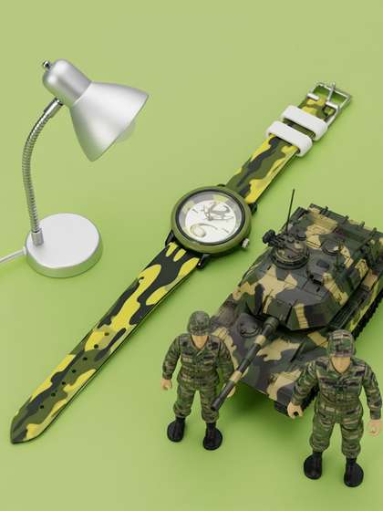 Time Up Camouflage
                    Collection Boys Printed Dial & Straps Analogue
                    Watch BTR-ARMY-9