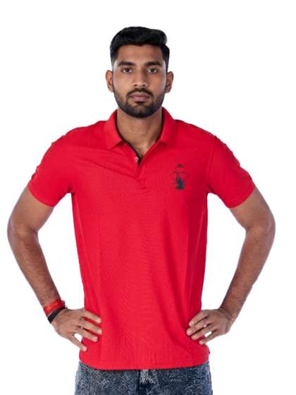 playR Unisex Polo Collar T-shirt