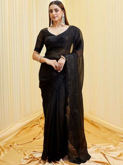 kasee Women
                        Embellished Party Saree