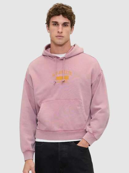 GAP Men Logo
                          Printed Relaxed Fit Hooded Sweatshirts