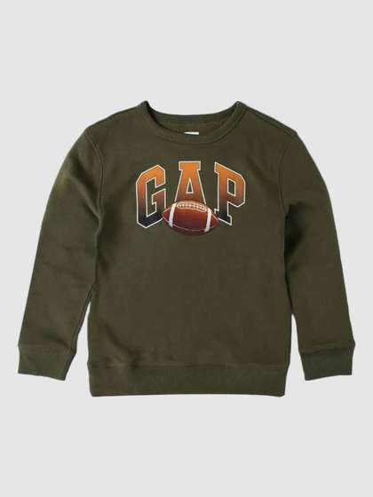 GAP Boys Graphic Crew
                    Neck Relaxed Fit Sweatshirt